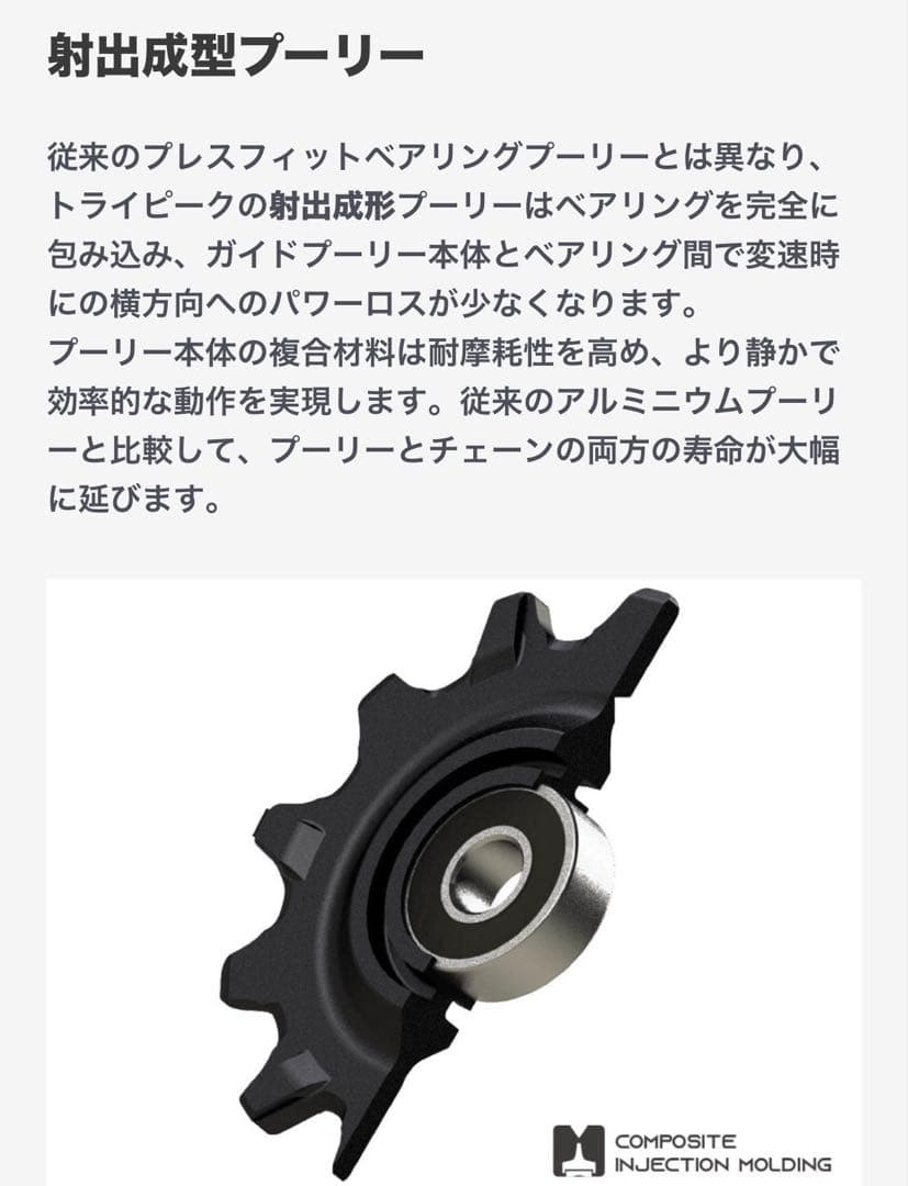 Aero Wing OPW Cage 12速SRAM eTap対応
