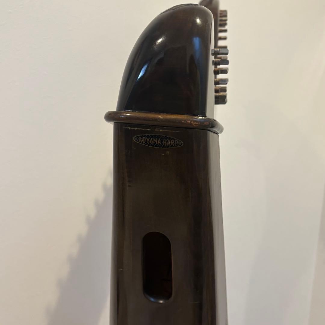 【ヴィンテージ希少品Aoyama/青山ハープアイリッシュハープ 130B 34弦