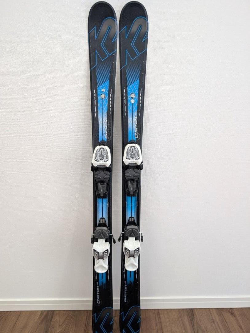 【ジュニア】スキー2点セット　K2 FOHTON124センチ　REXXAM 93