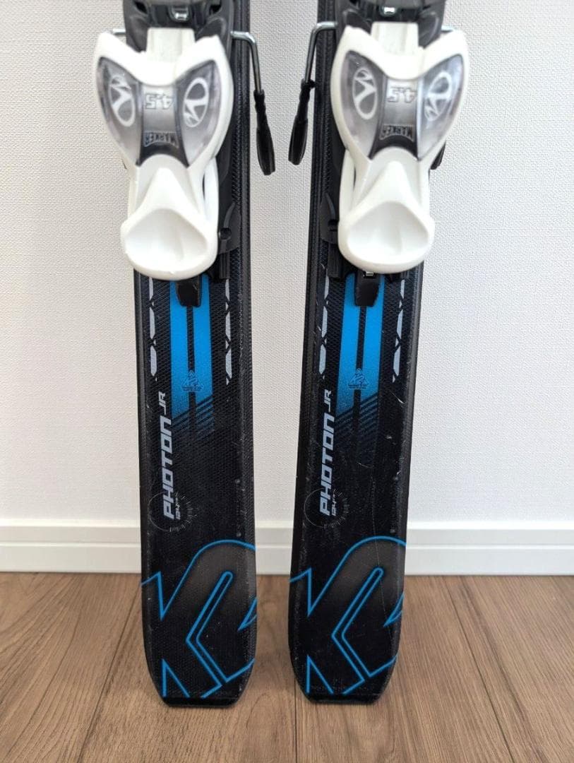 【ジュニア】スキー2点セット　K2 FOHTON124センチ　REXXAM 93