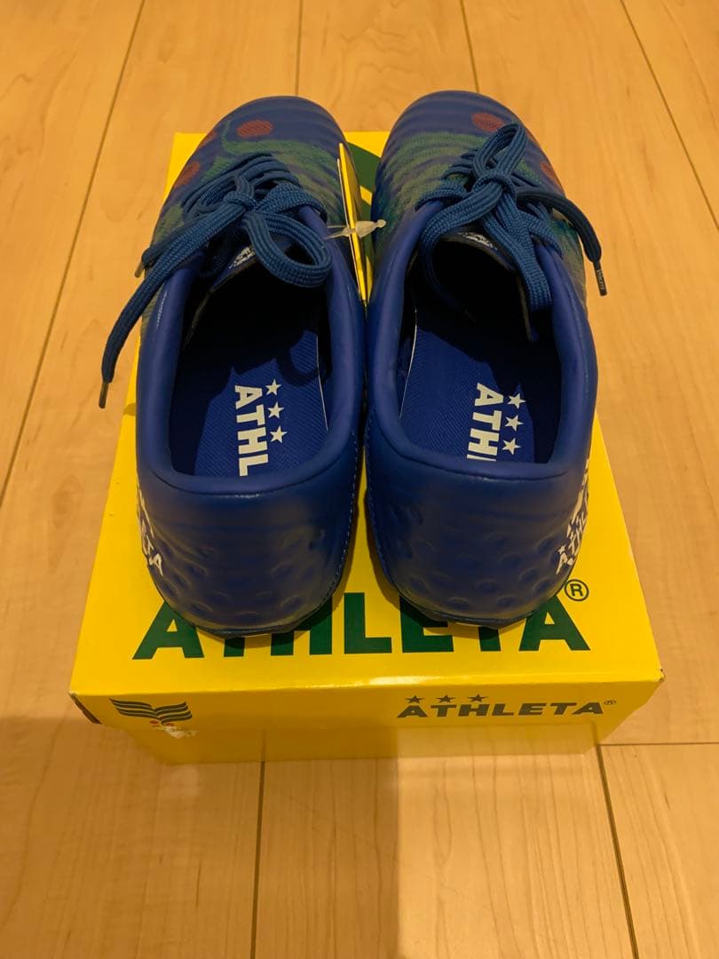 【新品未使用】ATHLETA サッカースパイク　25.0