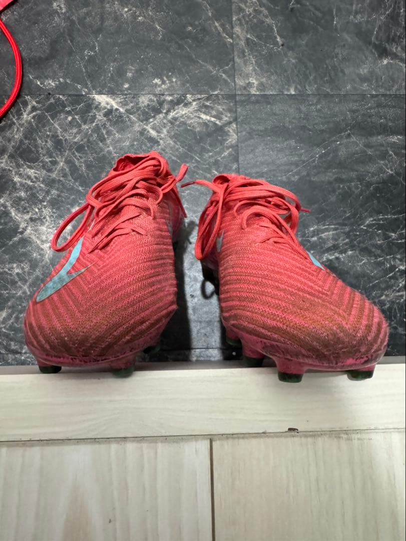 Nike サッカーシューズ スパイク レッド/ターコイズ
