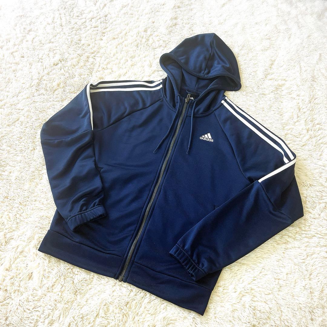 adidas アディダス セットアップ　ジャージ　上下セット　L フーディー