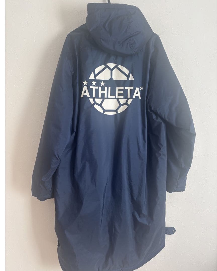 ATHLETA ベンチコート　NAVY
