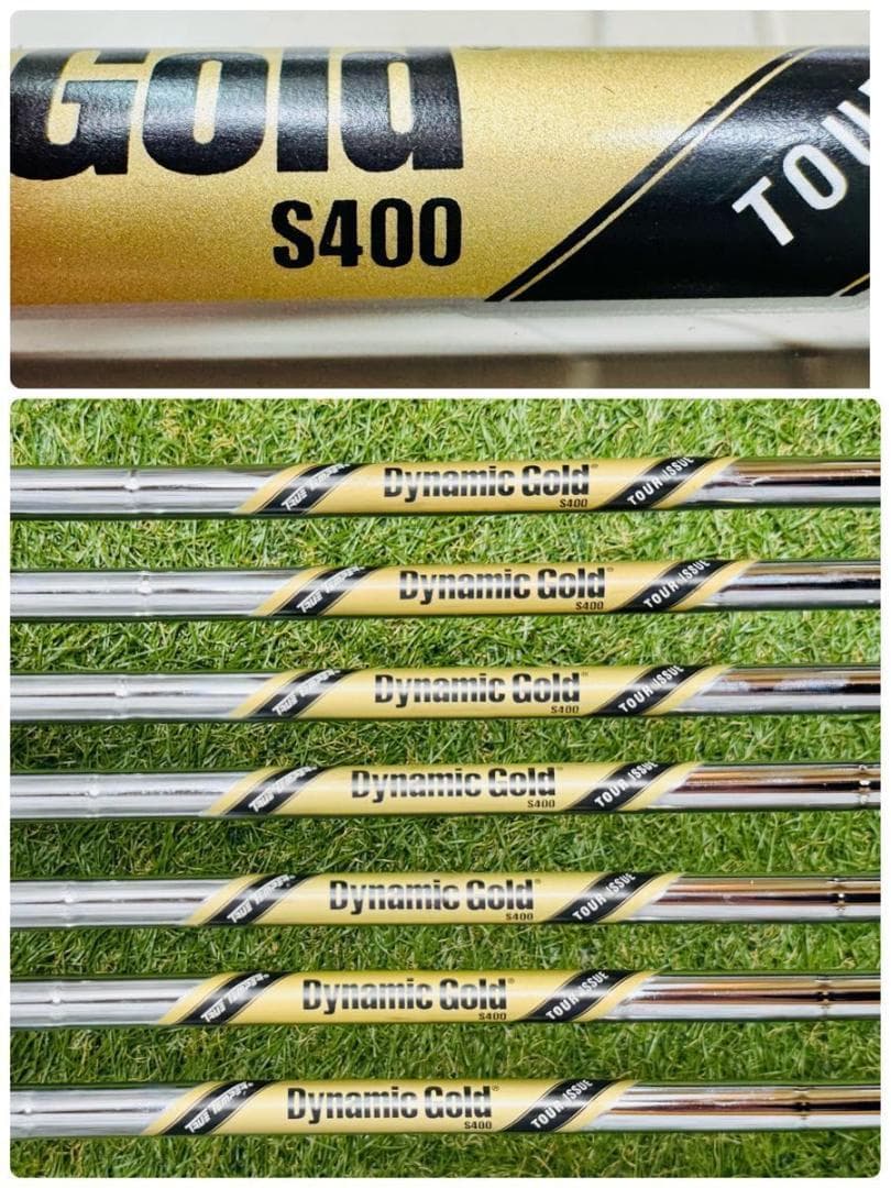 【良品】王道 タイトリスト T100 2021 メンズアイアンセット 7本 S