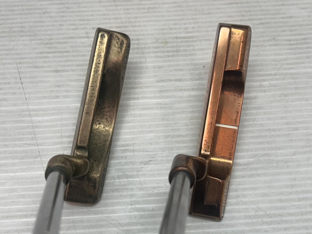 〇中古【PINE/ピン】パター２本セット【PAL4・A-BLADE】