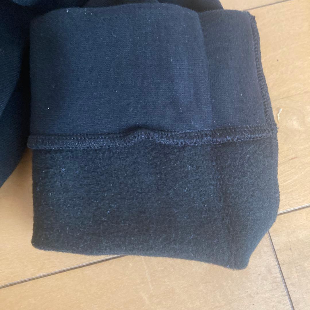 アルチビオ ストレッチブラックロゴ入り レディースパンツ