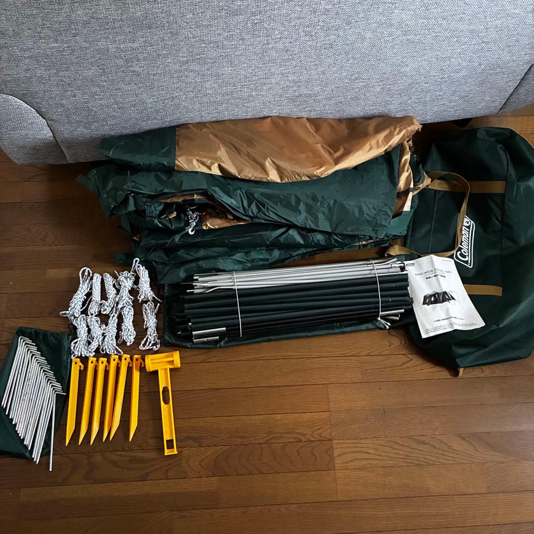 【廃盤品・極美品】コールマン マックスワイドド420