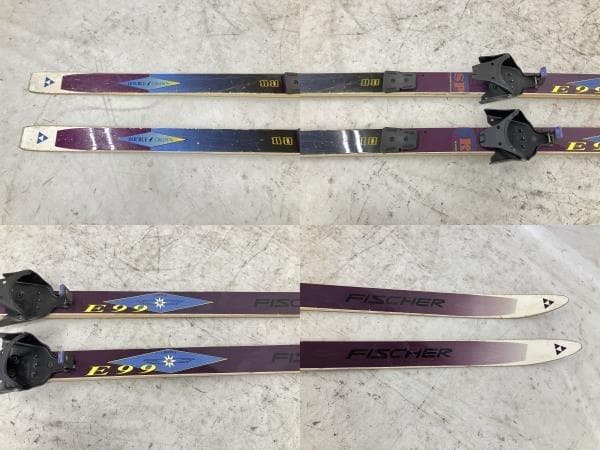 FISCHER E99 バックカントリー スキー 板 フィッシャー ストックつき