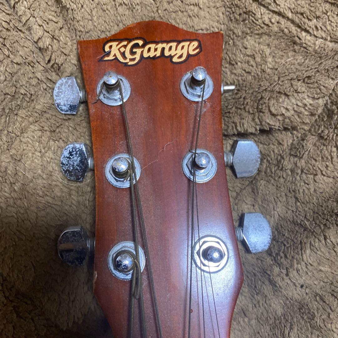 K.Garage アコースティックミニギター オレンジ