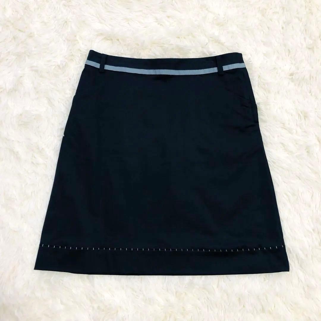 美品♪ランバンスポール 上下セット 長袖ハーフジップ スカート