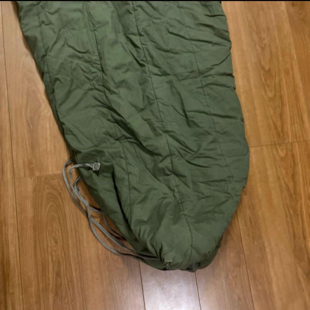 米軍　実物　SLEEPING BAG スリーピングバッグ　ODグリーン　②