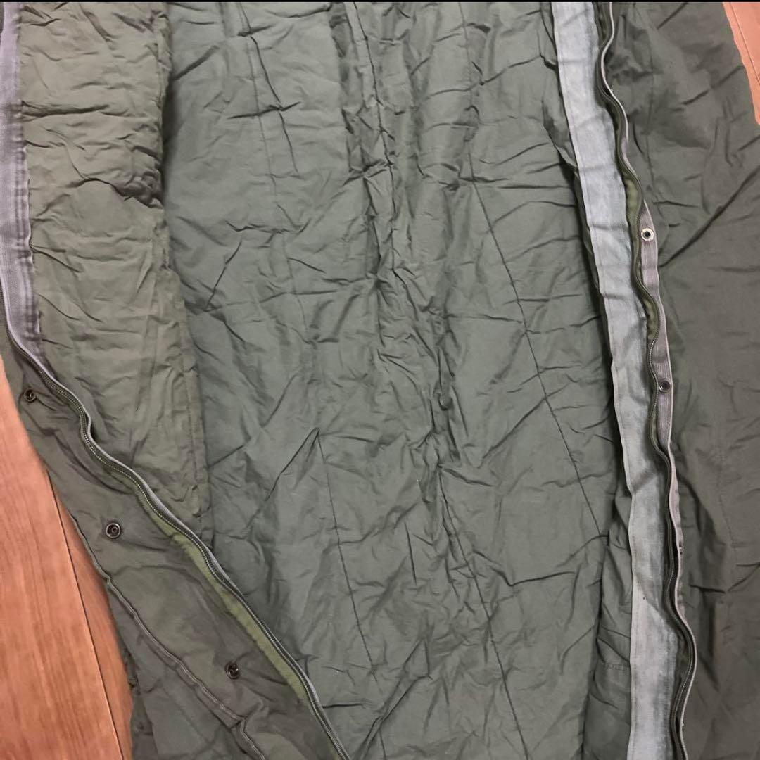 米軍　実物　SLEEPING BAG スリーピングバッグ　ODグリーン　②