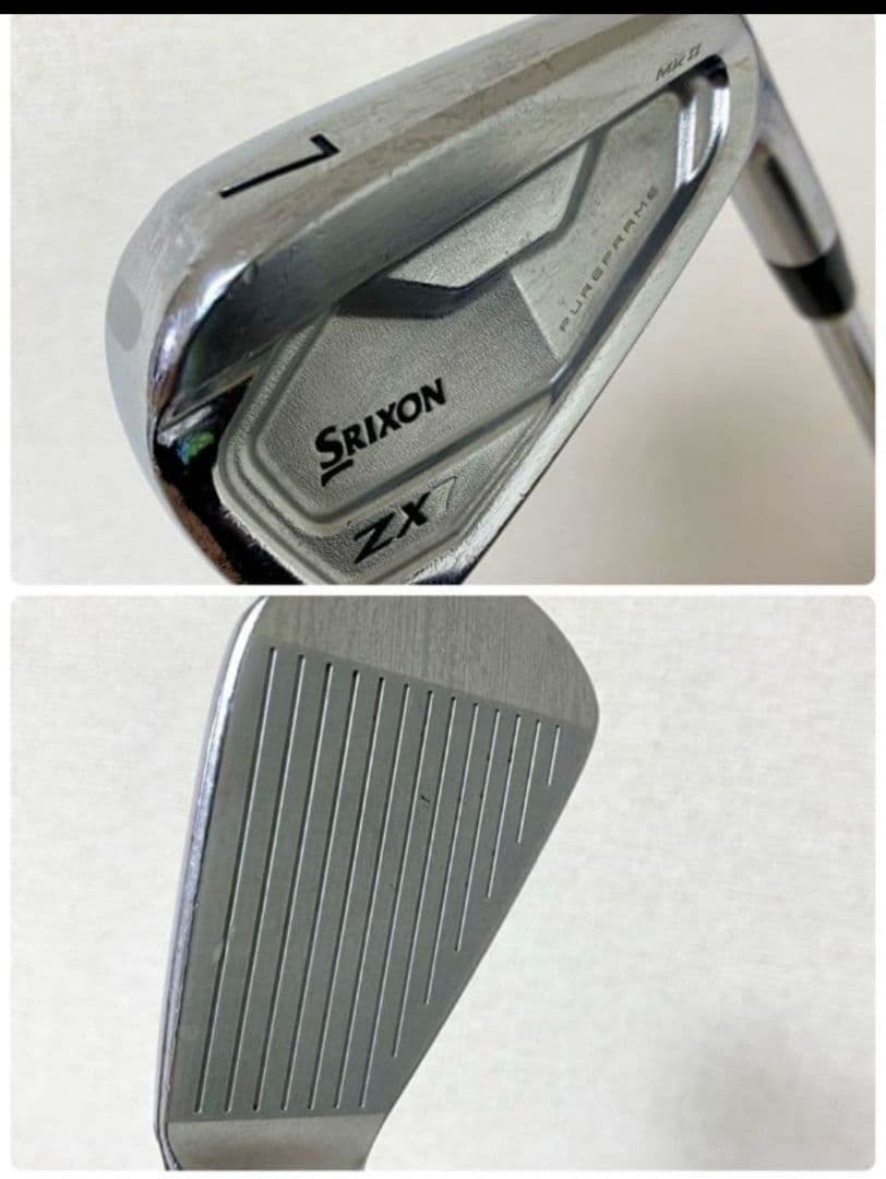 レアスペック:Srixon zx7mk2(6I〜P) × z585(5I)