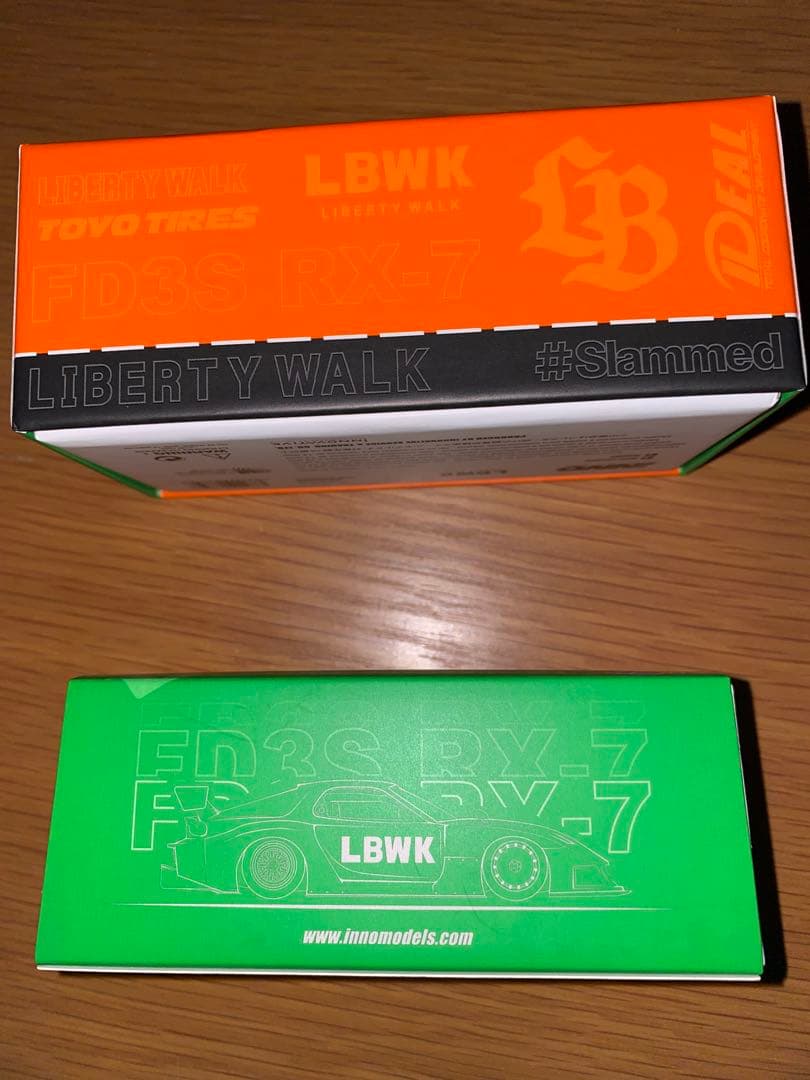 ミニカー INNO64 LBWK RX7(FD3S)LB-SUPER SILHOUETTE