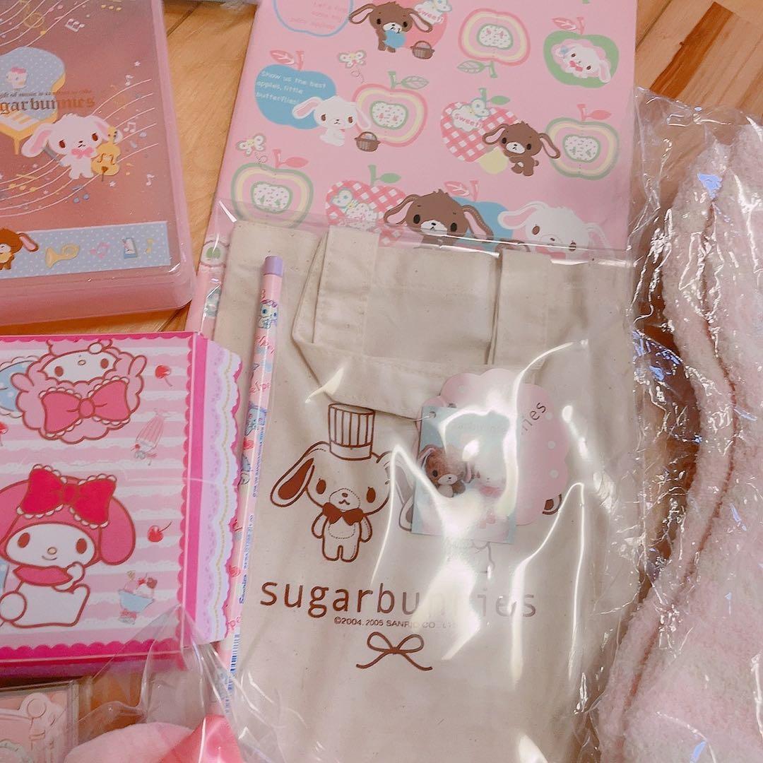 平成　レトロ　メモ帳　雑貨　シュガーバニーズ　マイメロ　サンリオ