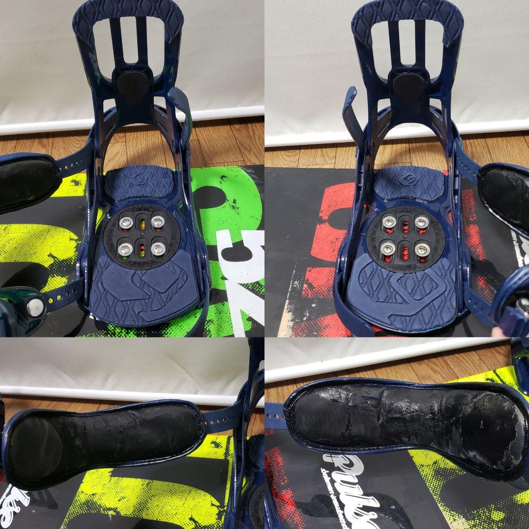 SALOMON 152cm スノーボードセット