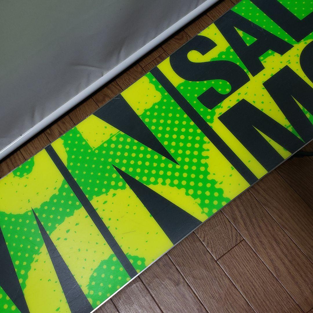 SALOMON 152cm スノーボードセット