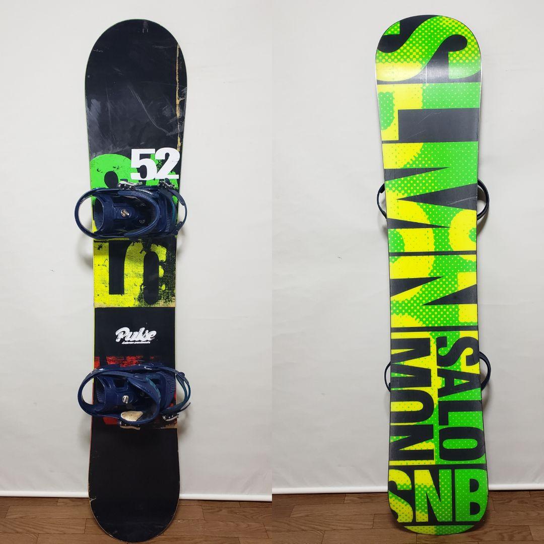 SALOMON 152cm スノーボードセット