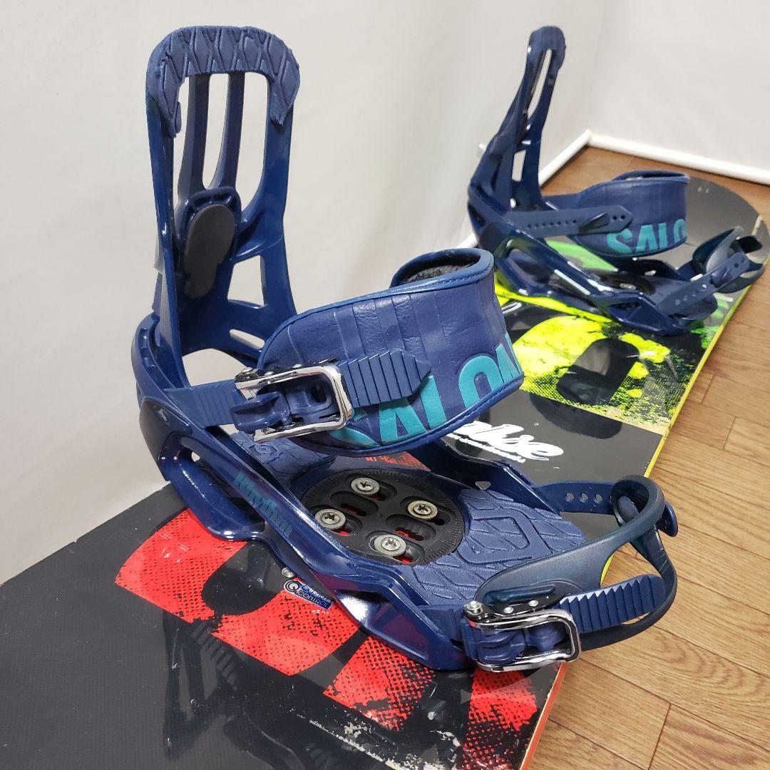 SALOMON 152cm スノーボードセット