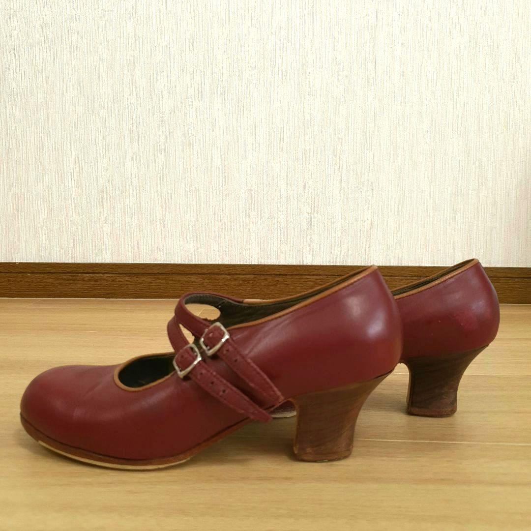 Senovilla セノビージャ フラメンコシューズ 5 1/2 レッド