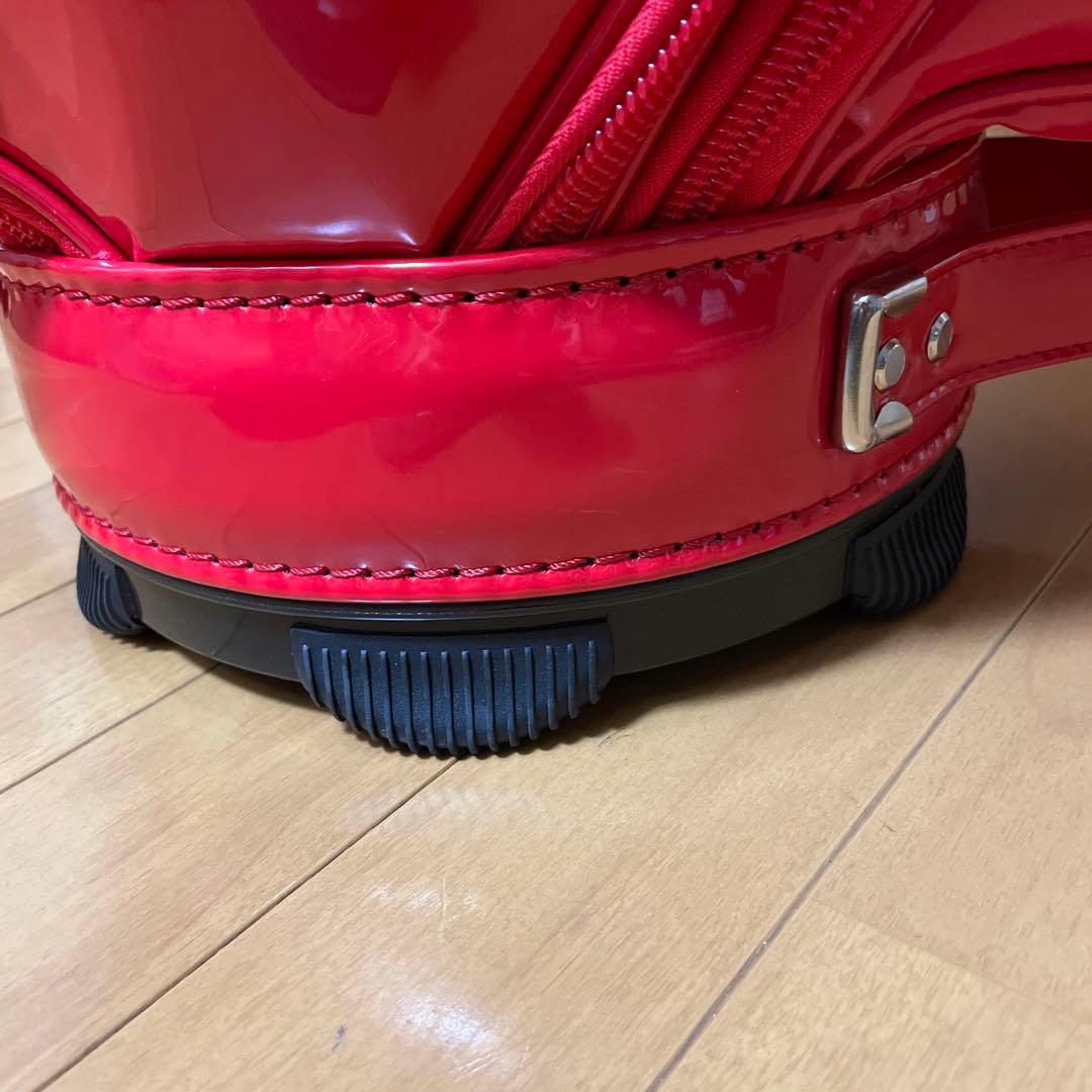 【最終お値下げ】パーリーゲイツ キャディバッグ ゴルフバッグ　赤