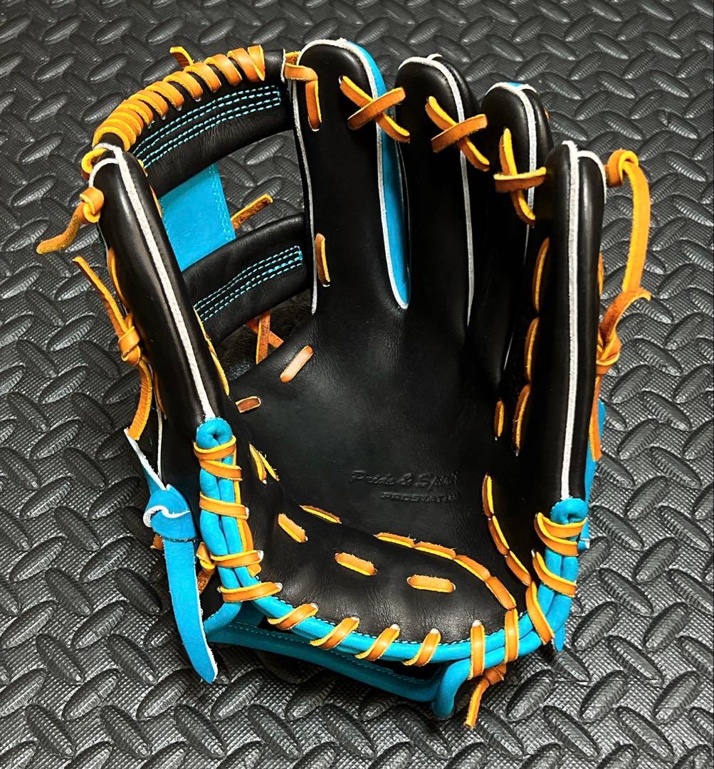 ZETT 数量限定品 プロステイタス 軟式 内野手用 グローブ 今宮健太
