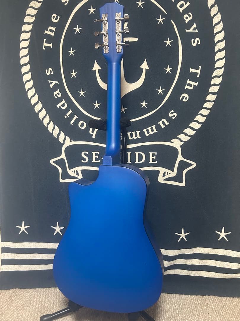 特価‼️新品未使用❣️ブルーburst色　トリプル０size アコースティック‼️