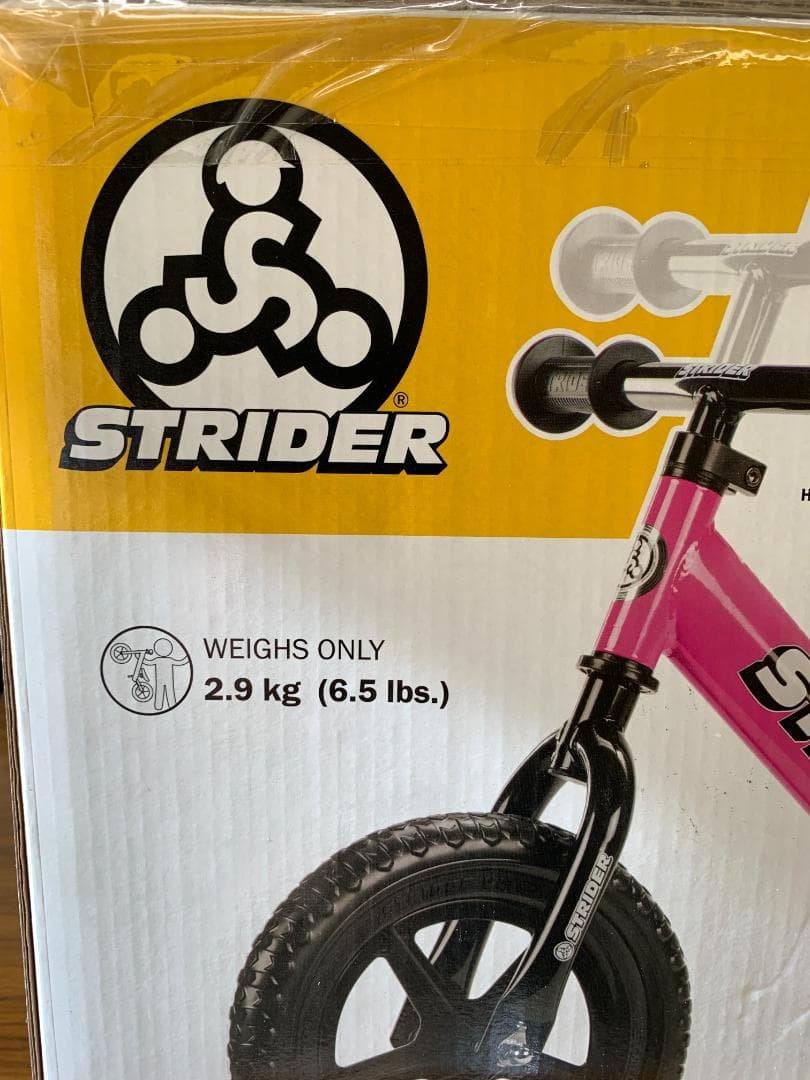 【BECK出品】 ストライダー　12インチ 本体 ピンク