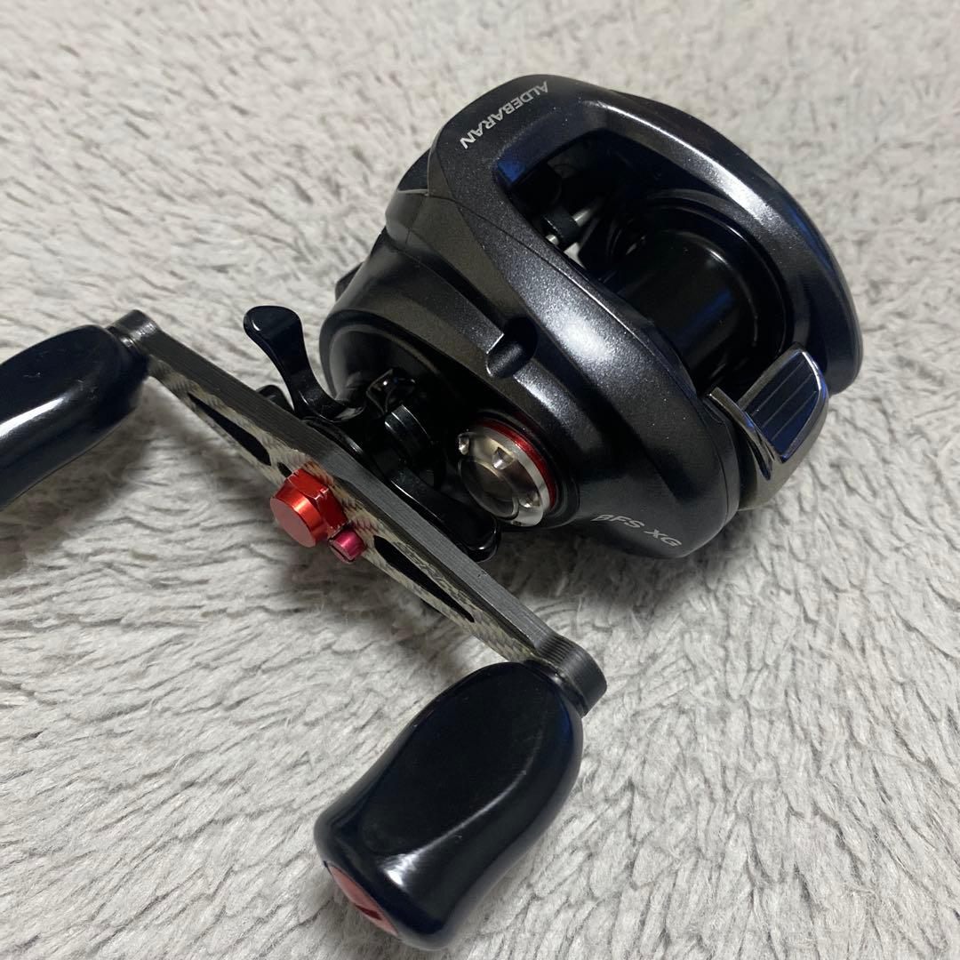 シマノ　12アルデバランBFS XG 左　美品　ZPI 限定カーボン85