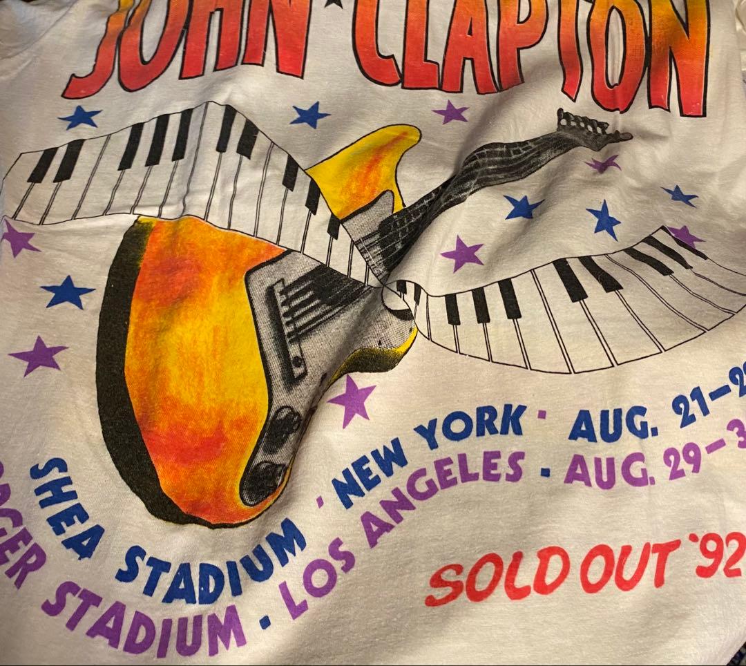 90's Elton John&Eric Clapton/92コンサートTシャツ