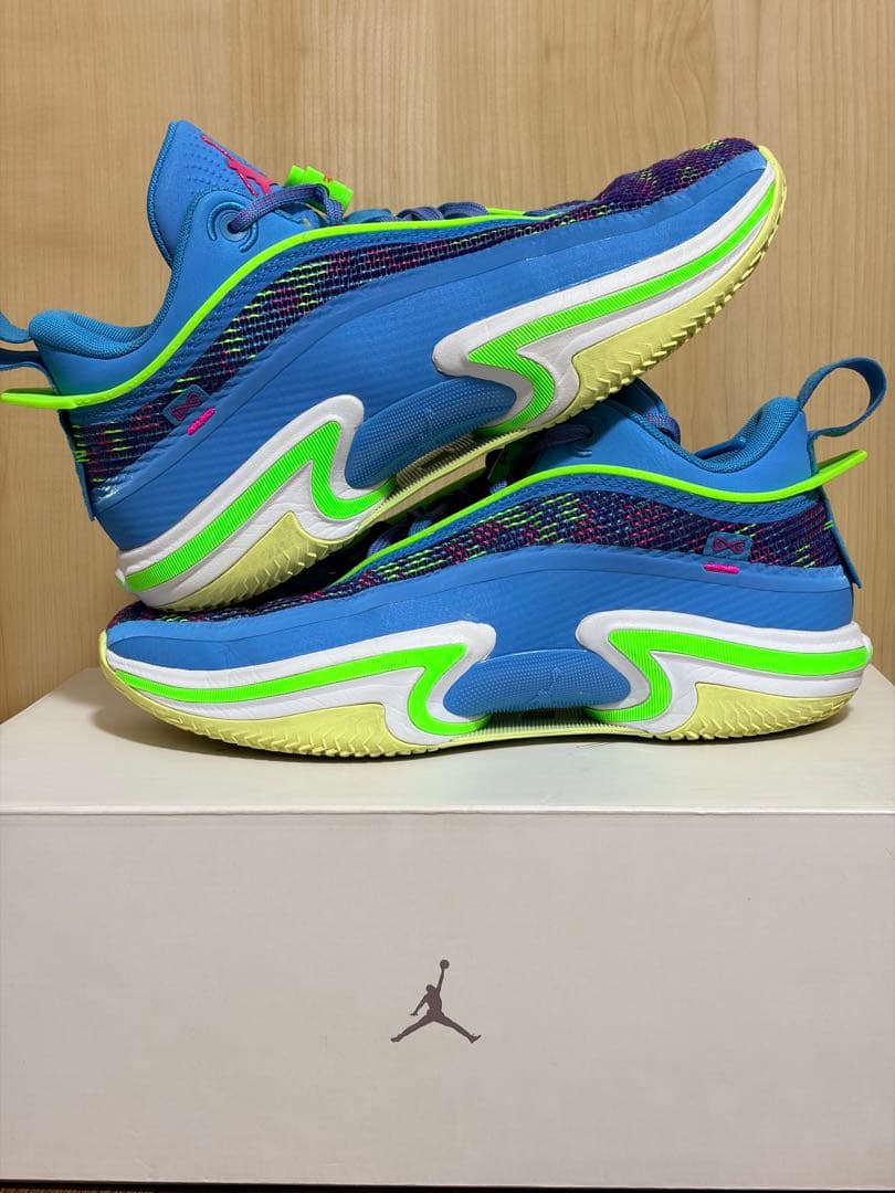 シューズ(男性用) Nike Jordan 36 PF 27.5cm Low Luka \"Blue\"