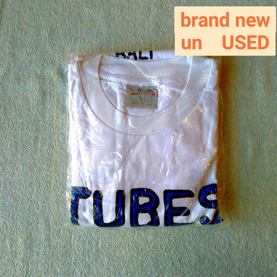 80s　バリ島　TUBES　サーフィン　新品　Tシャツ　当時物　レア　波