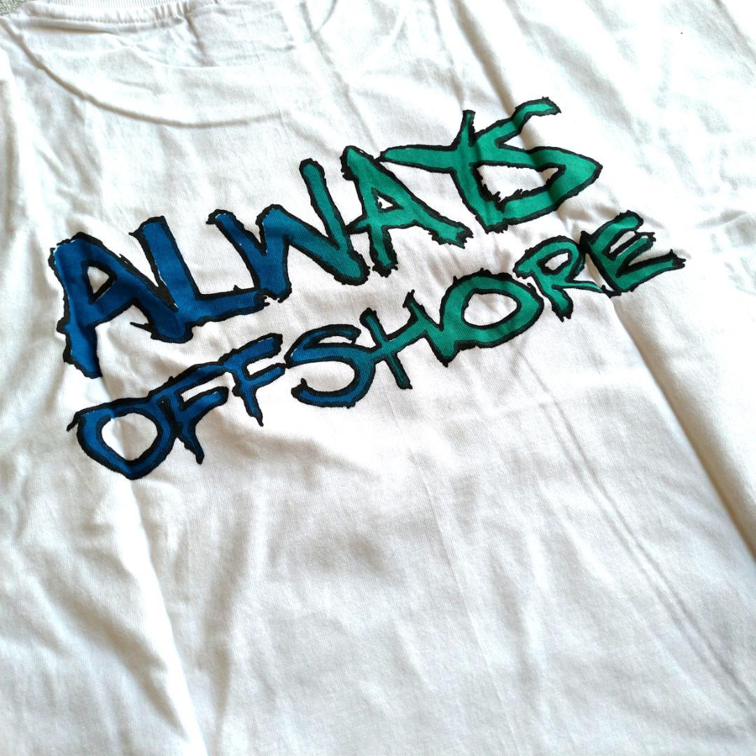 80s　バリ島　TUBES　サーフィン　新品　Tシャツ　当時物　レア　波