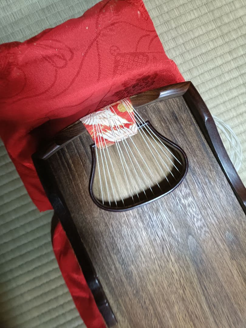 木製 筝 弦・ケース付き