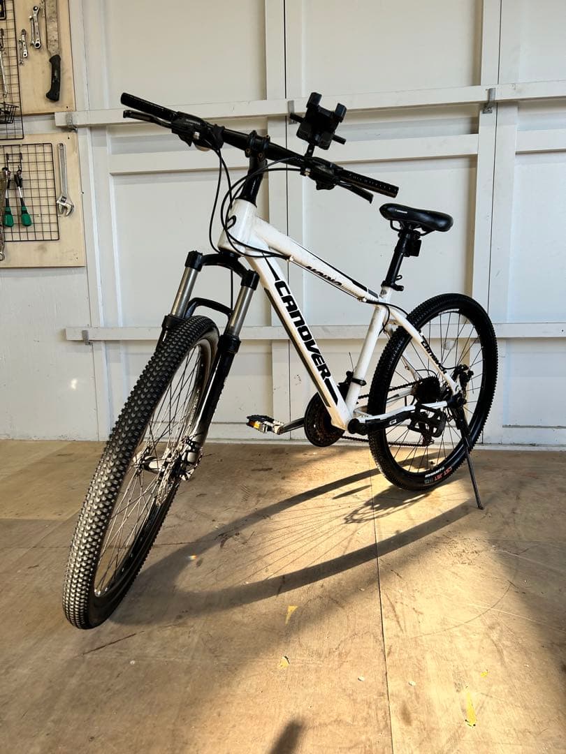 CANOVER マウンテンバイク SHIMANO 21段変速ホワイト