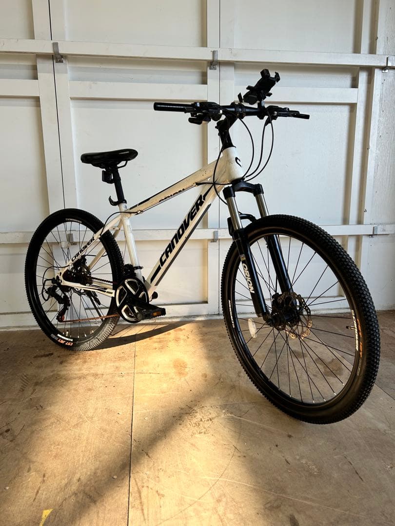 CANOVER マウンテンバイク SHIMANO 21段変速ホワイト