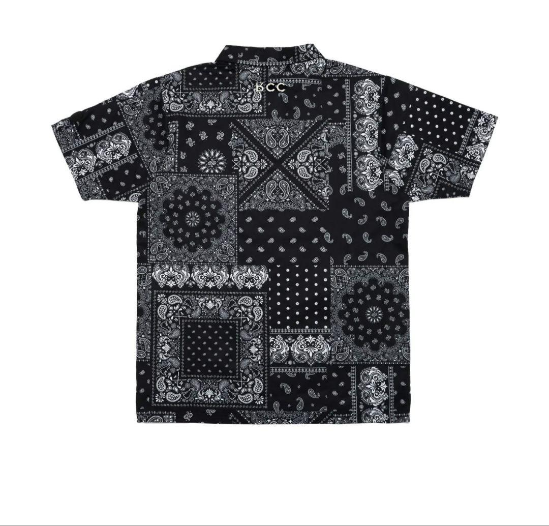 fr2ゴルフ Paisley Full Pattern Polo Shirt