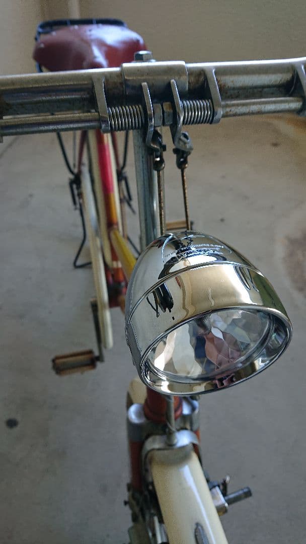 栄光社 エーワン号 昭和実用車 ☆砲丸ライト タイヤチューブ新品交換済
