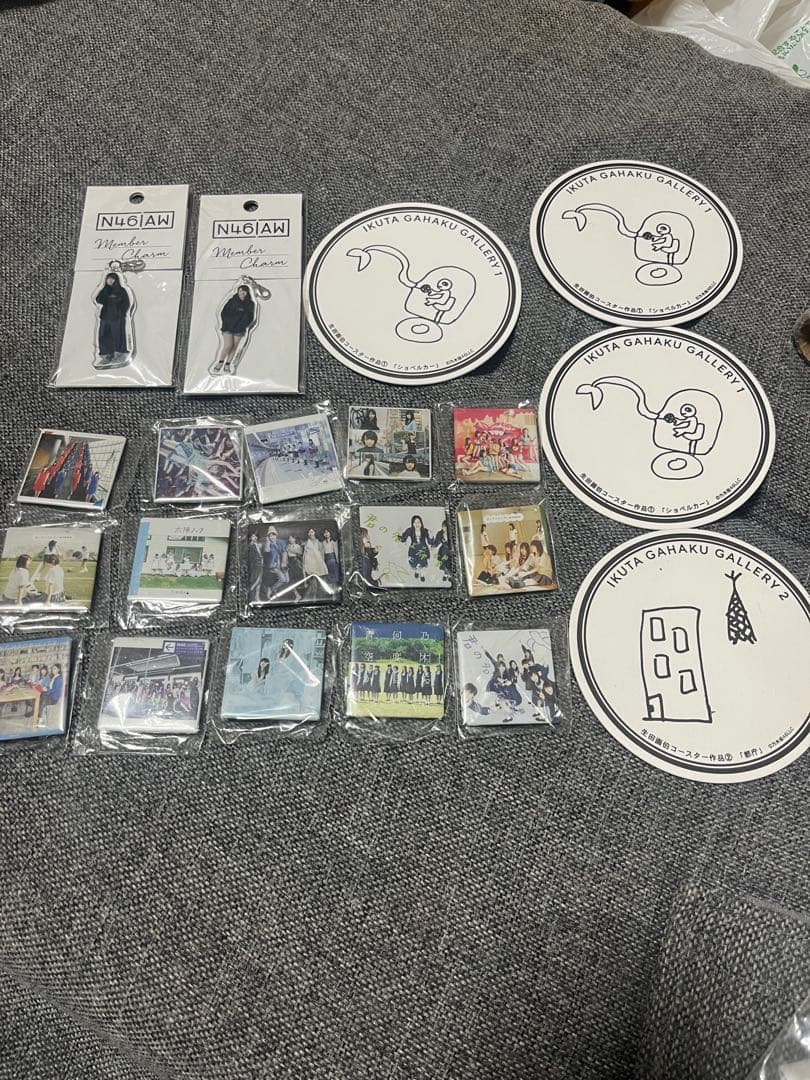 限定レア！乃木坂46だいたいぜんぶ展グッズまとめ売り　ポストカード、マグネット等