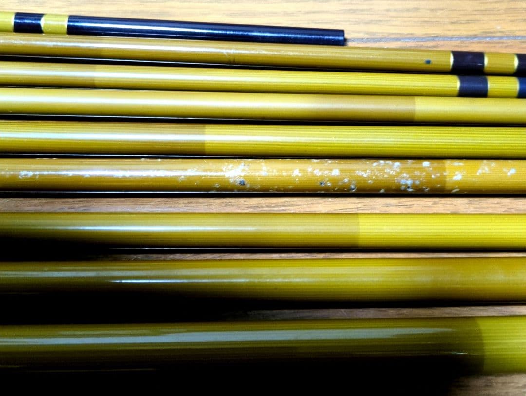 【まとめ売り】へら竿　竹龍 ヘラブナ竿 EX六〜十八 9本セット