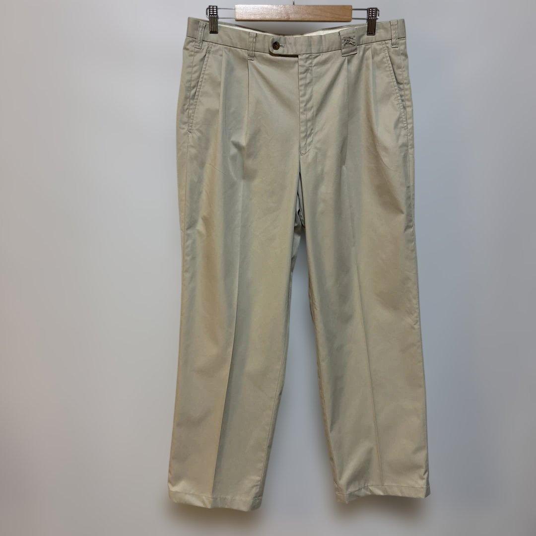 バーバリーゴルフ　BURBERRY GOLF スラックス　W85 コットンパンツ