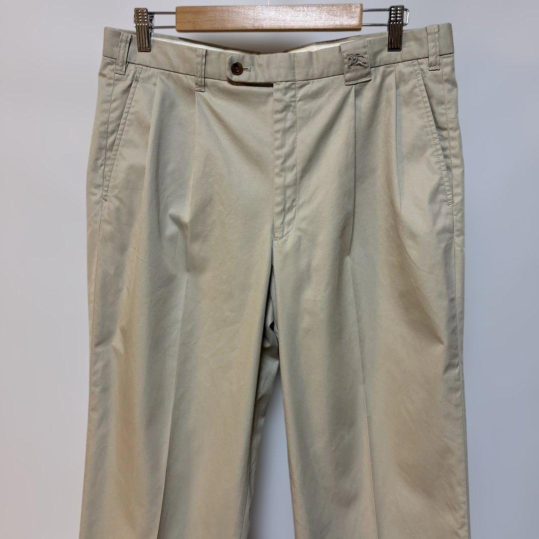 バーバリーゴルフ　BURBERRY GOLF スラックス　W85 コットンパンツ