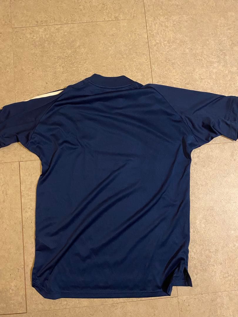Olympique Lyonnais adidas ネイビーシャツ