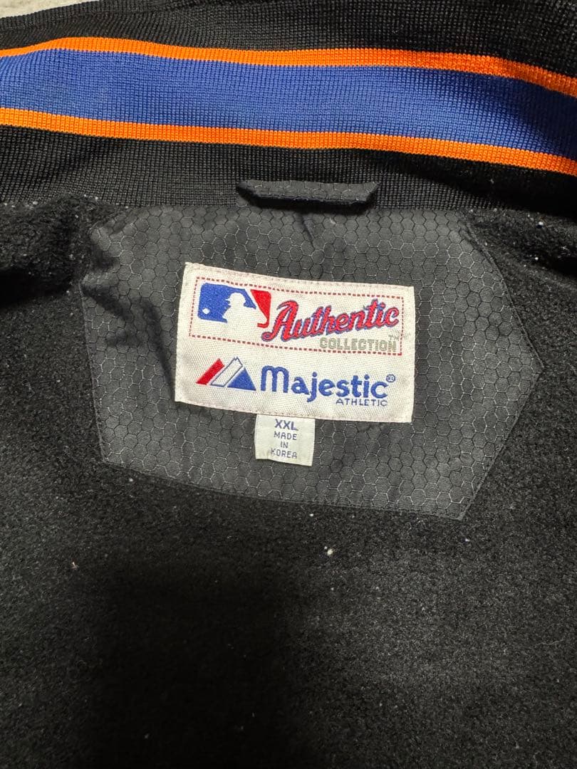 Majestic製 New York Mets ナイロンジャケット XXL