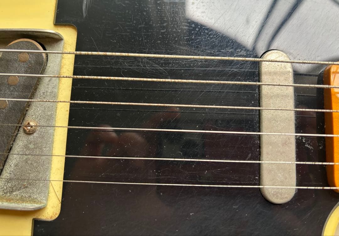 Squier Telecaster アイボリー/ブラック ギター　ジャンク品
