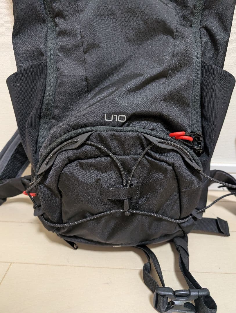 【美品】SHIMANO シマノ U10 バックパック サイクリング ブラック