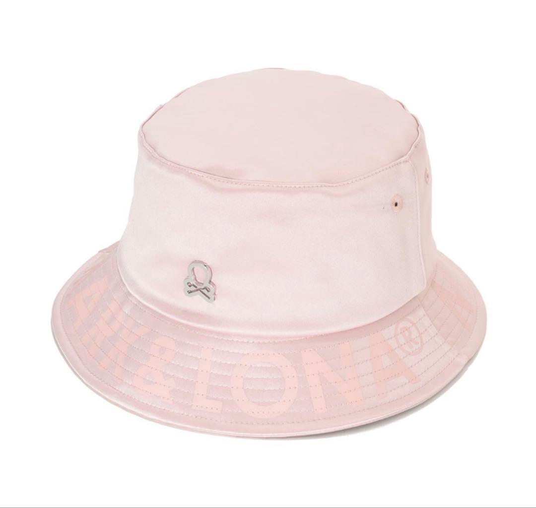 新品 ✨ MARK&LONA バゲットハット 帽子 マーク&ロナ ピンク メンズ