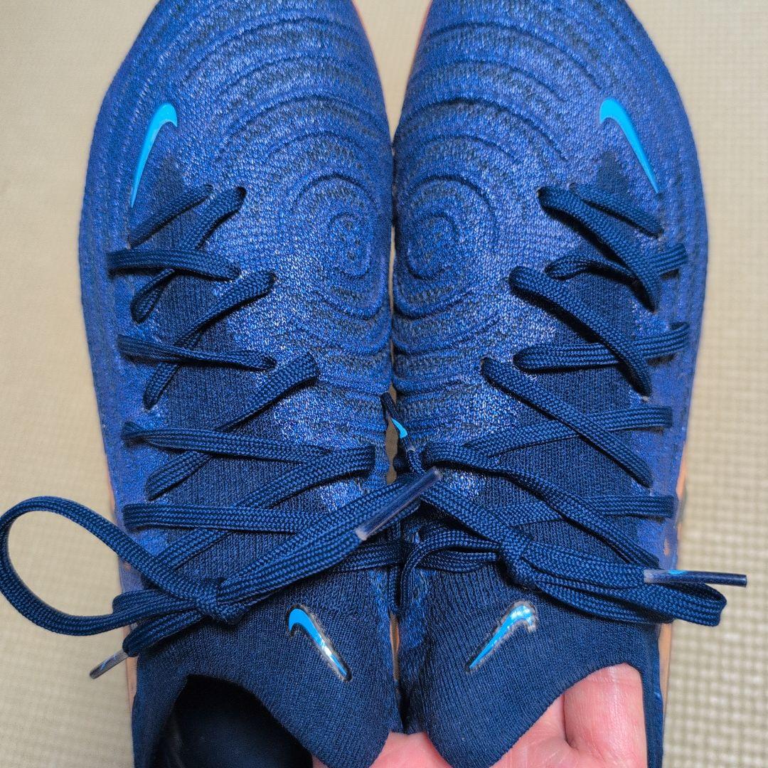 Nike サッカーシューズ ネイビー/オレンジ
