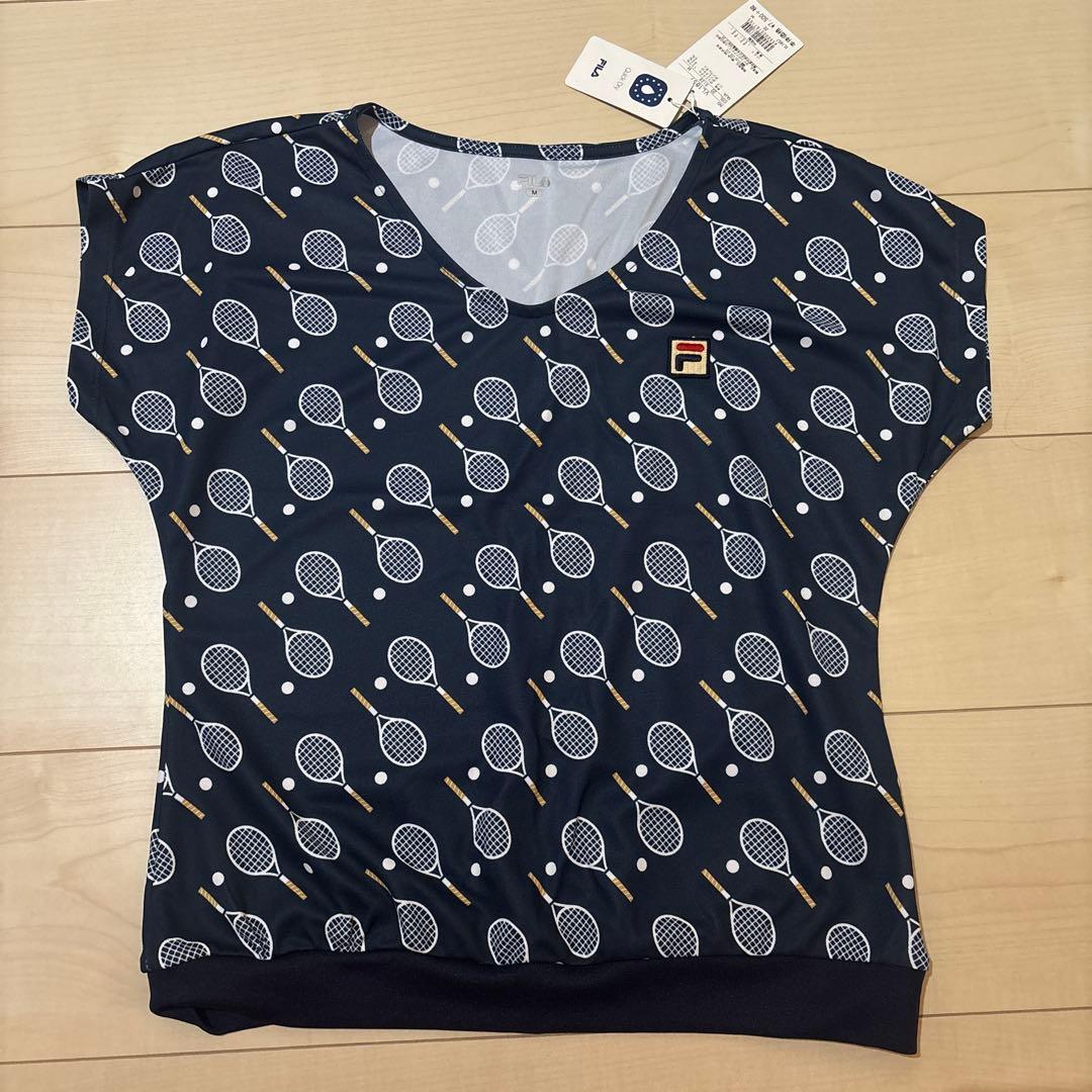 FILA テニスウェア上下　セットアップ　M タグ付き